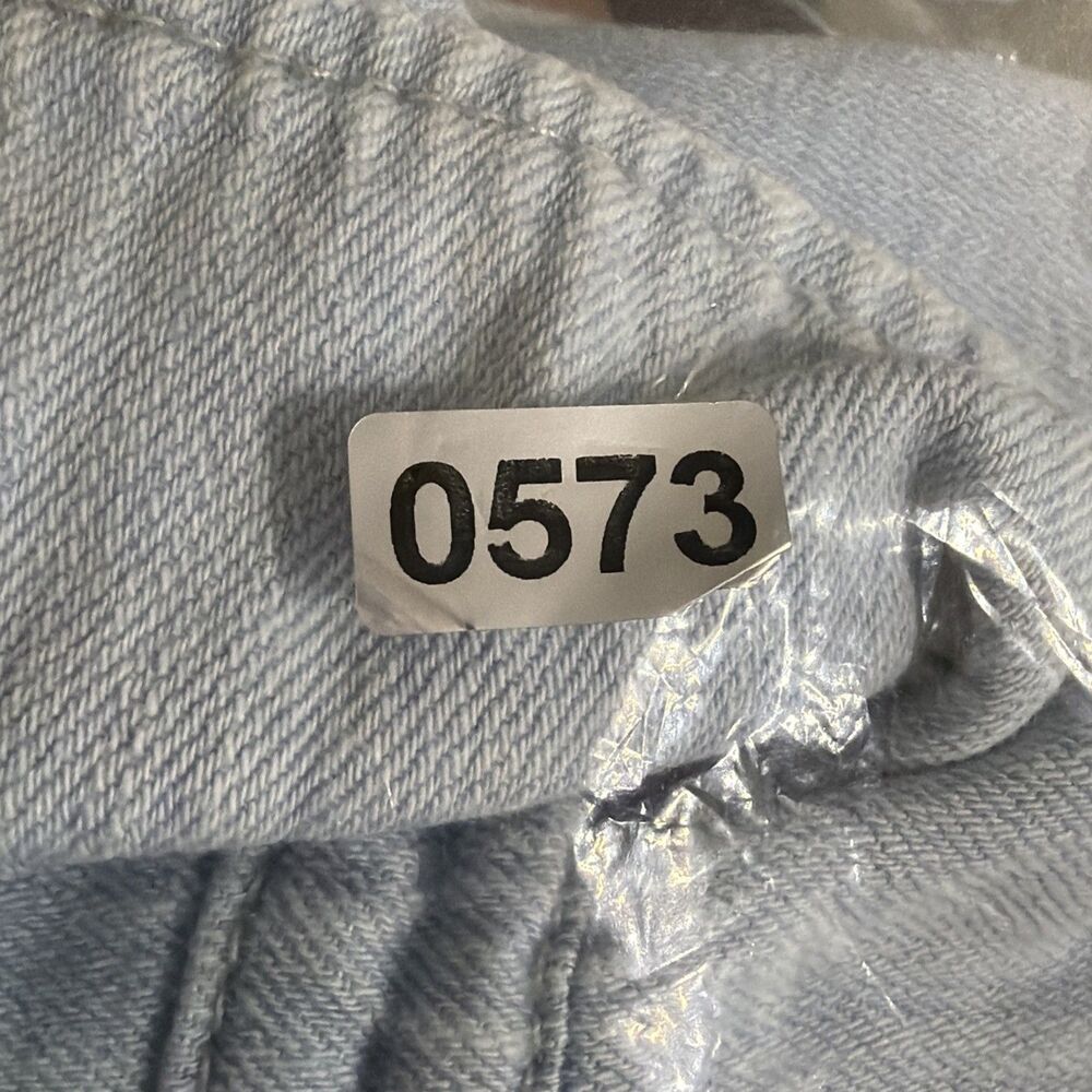 Lucky Brand Shirt Button Down Size XS Blue Utility Military Minimalist Neutral - Picture 14 of 14